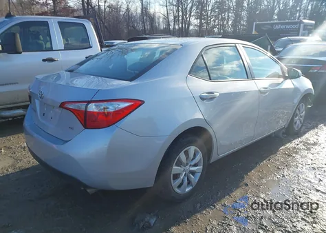 2016 Toyota Corolla Le z USA, uszkodzony, nr VIN 2T1BURHE2GC528883